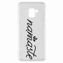 Чехол для Samsung A8+ 2018 Namaste - PrintSalon