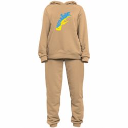 Женский костюм Напис UKRAINE - PrintSalon