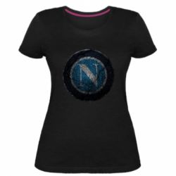 Женская премиум футболка Napoli 1 - PrintSalon