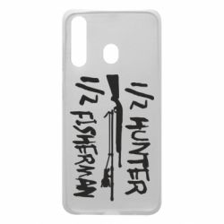 Чехол для Samsung A60 Наполовину охотник, наполовину рыбак - PrintSalon