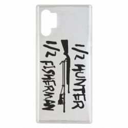 Чехол для Samsung Note 10 Plus Наполовину охотник, наполовину рыбак - PrintSalon