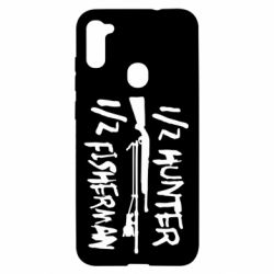 Чехол для Samsung A11/M11 Наполовину охотник, наполовину рыбак - PrintSalon