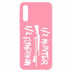 Чехол для Samsung A50 Наполовину охотник, наполовину рыбак - PrintSalon