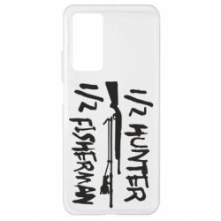 Чехол для Xiaomi Mi 10T/10T Pro Наполовину охотник, наполовину рыбак - PrintSalon