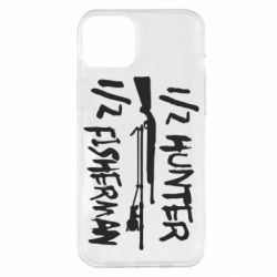 Чехол для iPhone 14 Plus Наполовину охотник, наполовину рыбак - PrintSalon