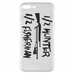 Чехол для iPhone 7 Plus Наполовину охотник, наполовину рыбак - PrintSalon