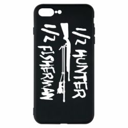 Чехол для iPhone 8 Plus Наполовину охотник, наполовину рыбак - PrintSalon