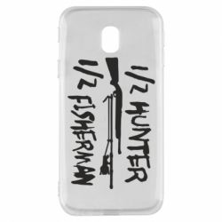 Чехол для Samsung J3 2017 Наполовину охотник, наполовину рыбак - PrintSalon