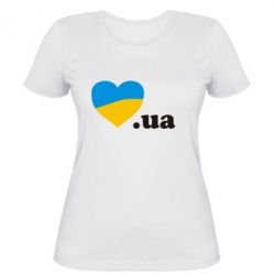 Женская футболка Народився в Україні - PrintSalon