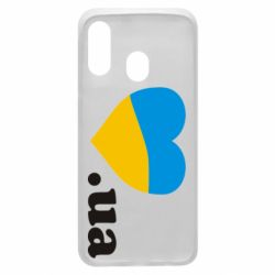 Чехол для Samsung A40 Народився в Україні - PrintSalon