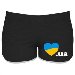 Женские шорты Народився в Україні - PrintSalon