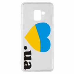 Чехол для Samsung A8+ 2018 Народився в Україні - PrintSalon