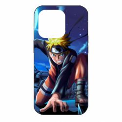 Чохол для iPhone 14 Pro Naruto in the night with the blade