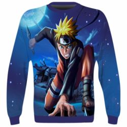 3D світшот Naruto in the night with the blade