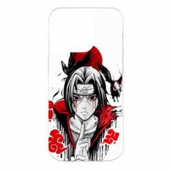 Чехол для iPhone 14 Pro Naruto Itachi Uchiha Art - PrintSalon