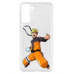 Чехол для Samsung S21+ Naruto rasengan