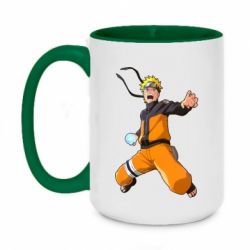Чашка двокольорова велика Naruto rasengan - PrintSalon