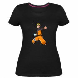 Жіноча преміум футболка Naruto rasengan - PrintSalon