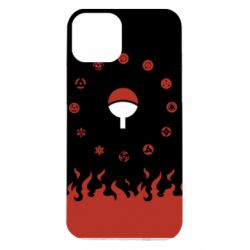 Чехол для iPhone 14 Naruto Sasuke Uchiha Sharingan - PrintSalon