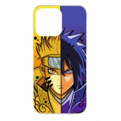 Чохол для iPhone 14 Pro Max Naruto Vs Sasuke - PrintSalon