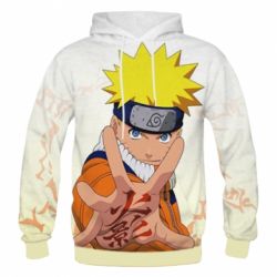 Мужское 3D худи Naruto - PrintSalon