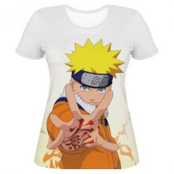 Женская футболка 3D Naruto - PrintSalon