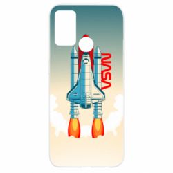 Чохол для Oppo A52 / A72 / A92NASA logo and rocket
