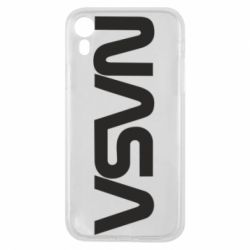 Чехол для iPhone XR NASA logo - PrintSalon