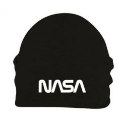 Шапка флісова NASA logo