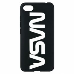 Чехол для Xiaomi Redmi 6A NASA logo - PrintSalon