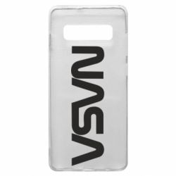 Чехол для Samsung S10+ NASA logo-PrintSalon Чехол для Samsung S10+ NASA logo