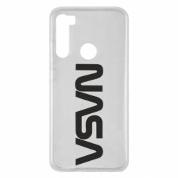 Чехол для Xiaomi Redmi Note 8 NASA logo - PrintSalon