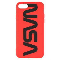 Чехол для iPhone SE 2020 NASA logo - PrintSalon