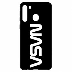 Чехол для Samsung A21 NASA logo