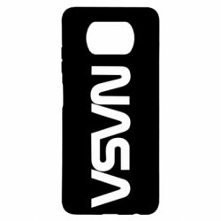 Чехол для Xiaomi Poco X3 NASA logo - PrintSalon