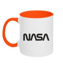 Чашка двокольорова NASA logo