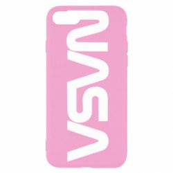 Чехол для iPhone SE 2022 NASA logo - PrintSalon