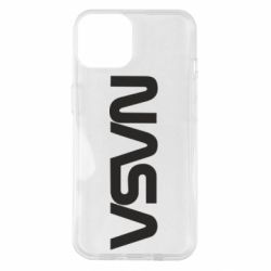 Чехол для iPhone 14 NASA logo - PrintSalon