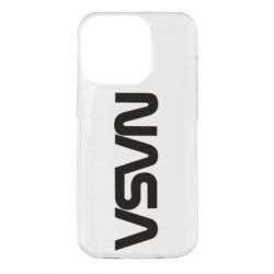 Чехол для iPhone 14 Pro NASA logo - PrintSalon