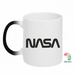Чашка-хамелеон NASA logo - PrintSalon