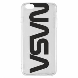Чехол для iPhone 6 Plus/6S Plus NASA logo - PrintSalon