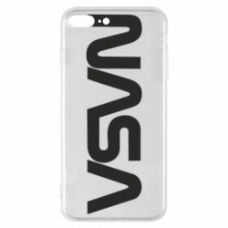 Чехол для iPhone 7 Plus NASA logo - PrintSalon