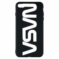 Чехол для iPhone 8 Plus NASA logo - PrintSalon