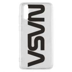 Чехол для Huawei P20 NASA logo - PrintSalon