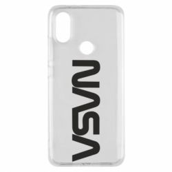 Чехол для Xiaomi Mi A2 NASA logo