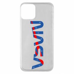 Чехол для iPhone 11 Nasa semicircle - PrintSalon