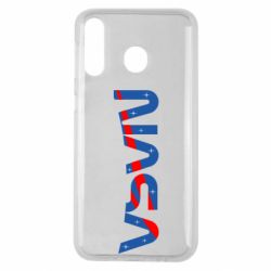 Чехол для Samsung M30 Nasa semicircle - PrintSalon