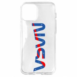 Чехол для iPhone 12 mini Nasa semicircle