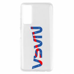 Чехол для Huawei P Smart 2021 Nasa semicircle - PrintSalon