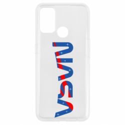 Чехол для Oppo A53/A32/A33 Nasa semicircle